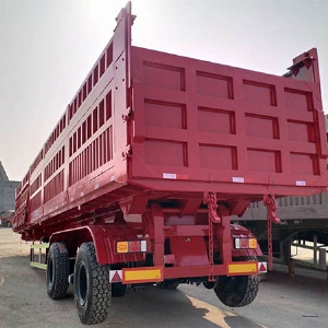 后翻自卸半掛車