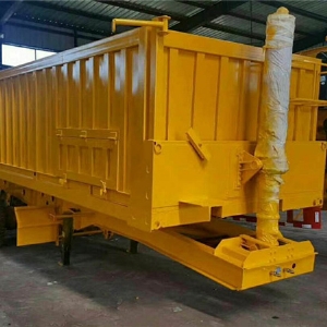 后翻自卸半掛車