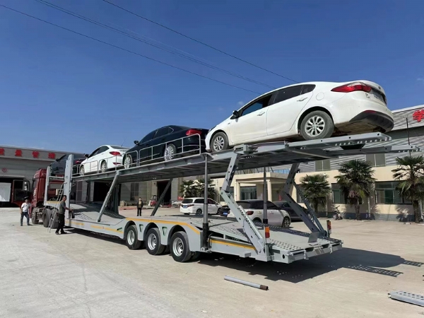 中亞五國(guó)的歐式風(fēng)格轎運(yùn)車(chē)籠車(chē)